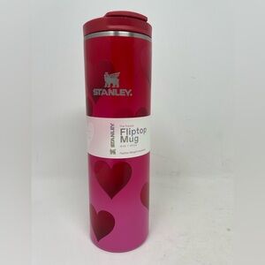 New Stanley Valentines Day 16oz the transit Aeroflight flip top mug 2026 rare